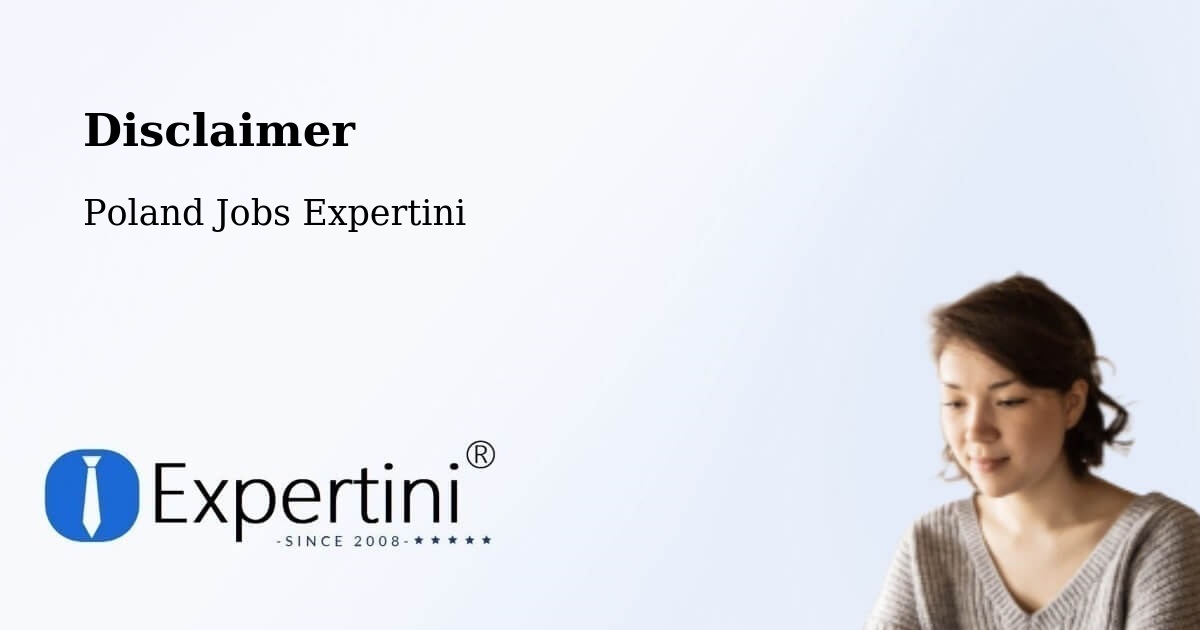 Disclaimer – Gryfino - Poland Jobs Expertini